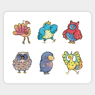 Bird buds Sticker